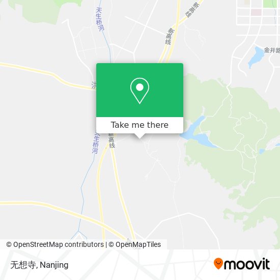 无想寺 map