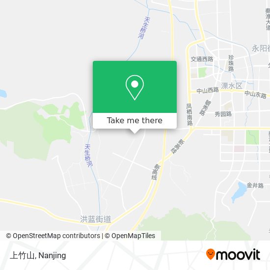 上竹山 map