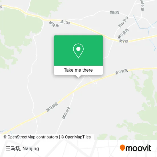 王马场 map