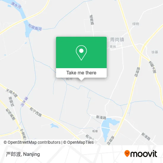 严郎渡 map