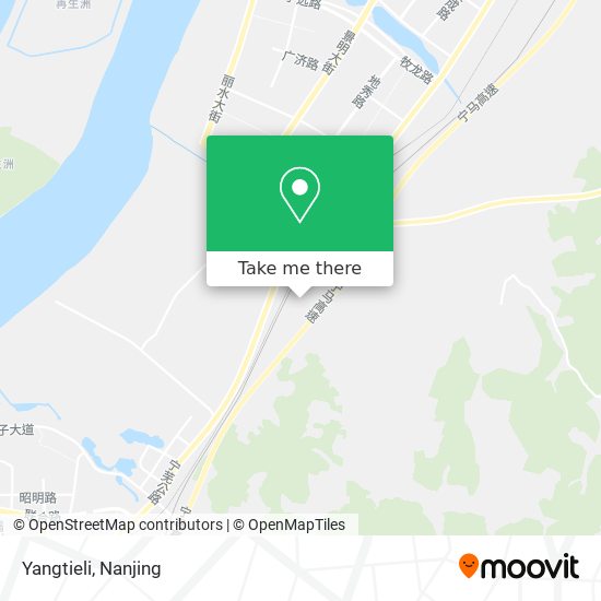 Yangtieli map