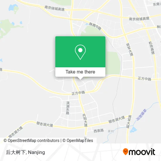 后大树下 map