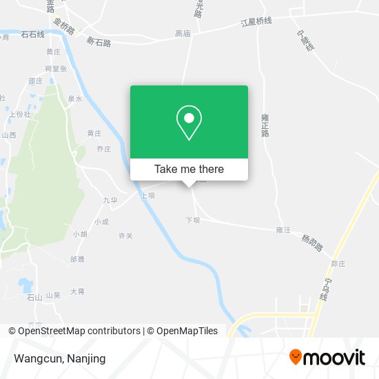 Wangcun map