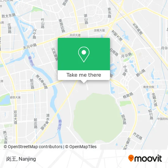 岗王 map