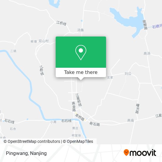 Pingwang map