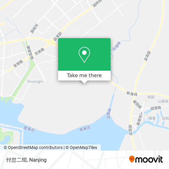 付岔二组 map