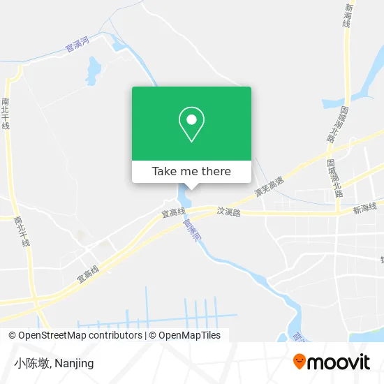 小陈墩 map