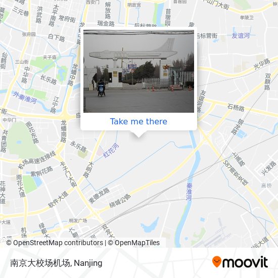 南京大校场机场 map