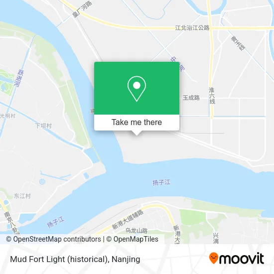 Mud Fort Light (historical) map