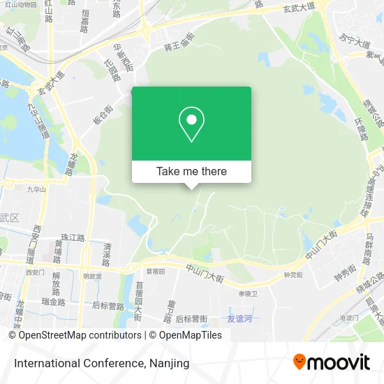 International Conference map