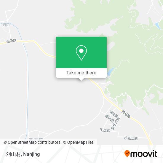 刘山村 map