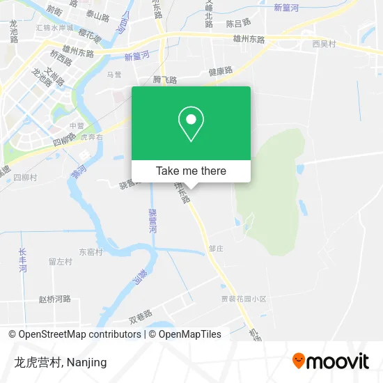 龙虎营村 map