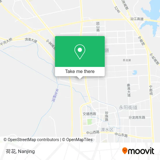 荷花 map