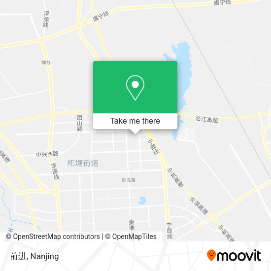 前进 map