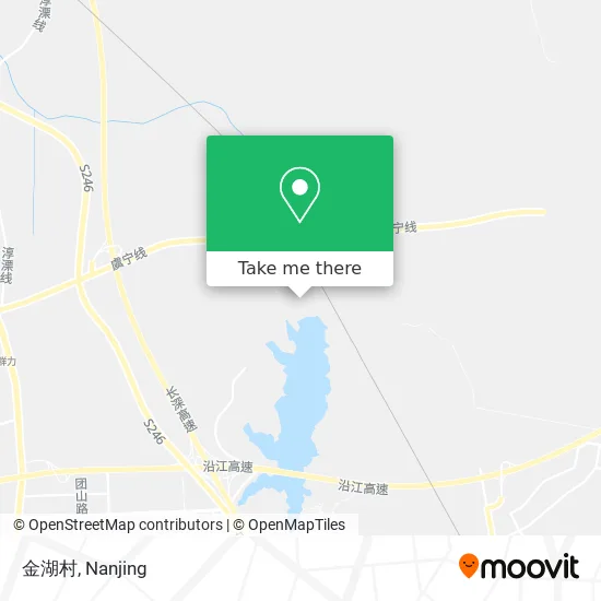 金湖村 map
