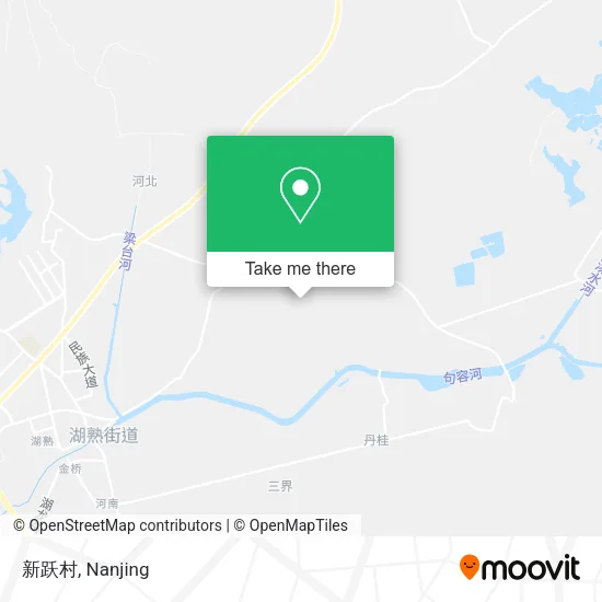 新跃村 map