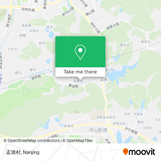 孟塘村 map