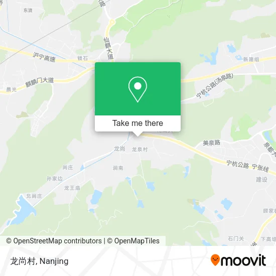 龙尚村 map