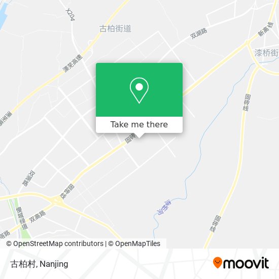 古柏村 map