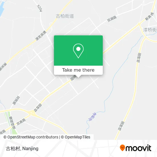 古柏村 map