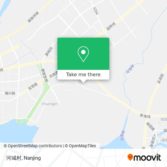 河城村 map