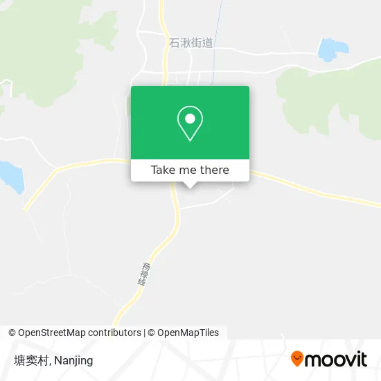 塘窦村 map