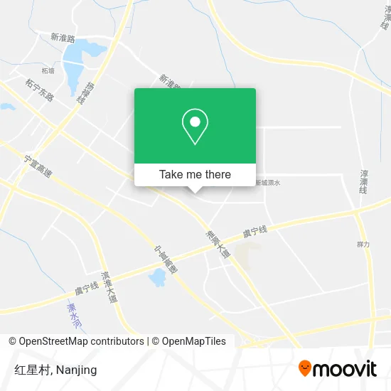红星村 map