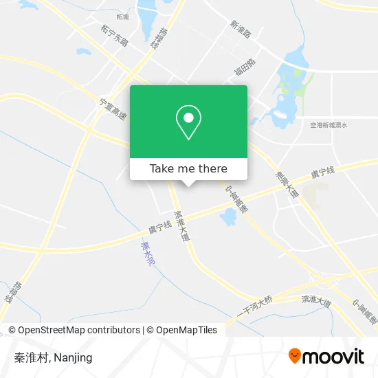 秦淮村 map