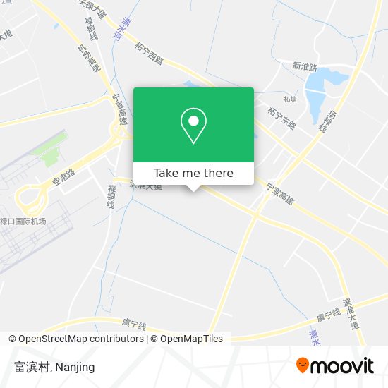 富滨村 map
