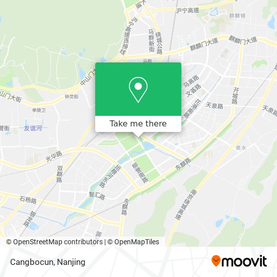 Cangbocun map