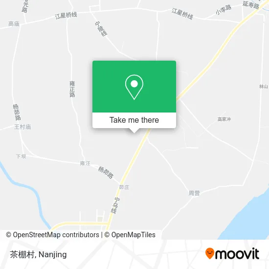 茶棚村 map