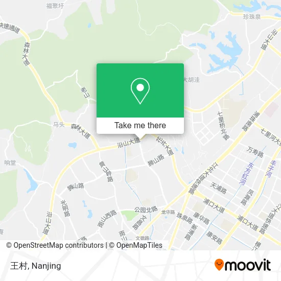 王村 map
