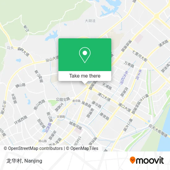 龙华村 map