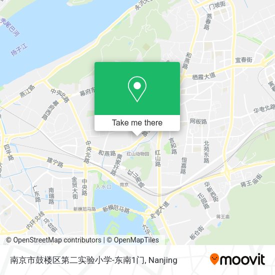 南京市鼓楼区第二实验小学-东南1门 map