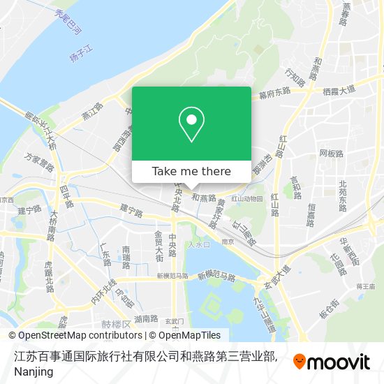 江苏百事通国际旅行社有限公司和燕路第三营业部 map