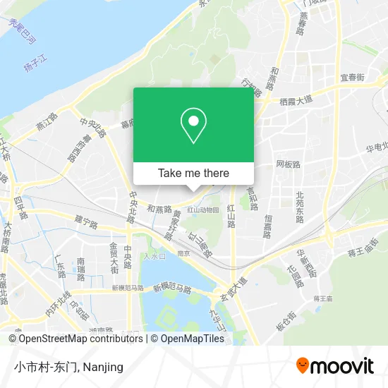 小市村-东门 map