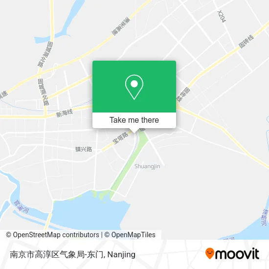 南京市高淳区气象局-东门 map