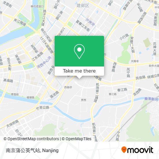 南京蒲公英气站 map