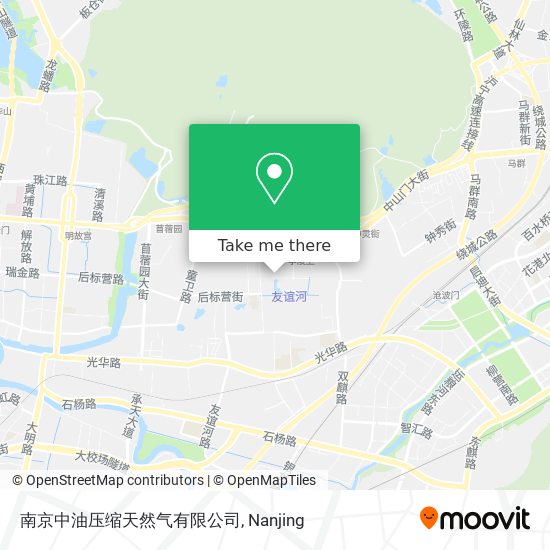 南京中油压缩天然气有限公司 map