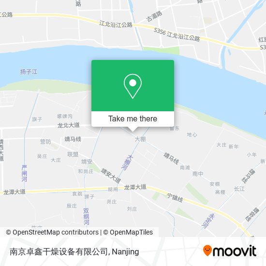 南京卓鑫干燥设备有限公司 map