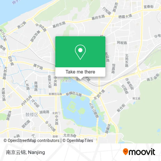 南京云锦 map