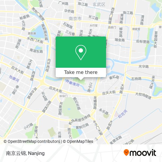 南京云锦 map