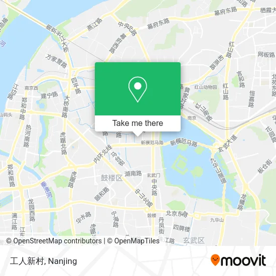 工人新村 map