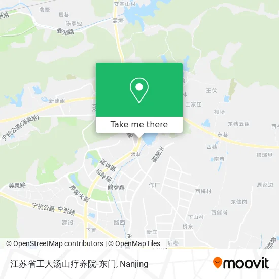 江苏省工人汤山疗养院-东门 map
