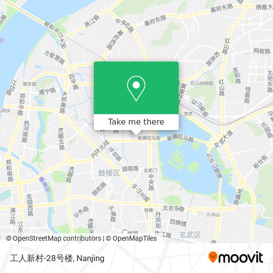 工人新村-28号楼 map