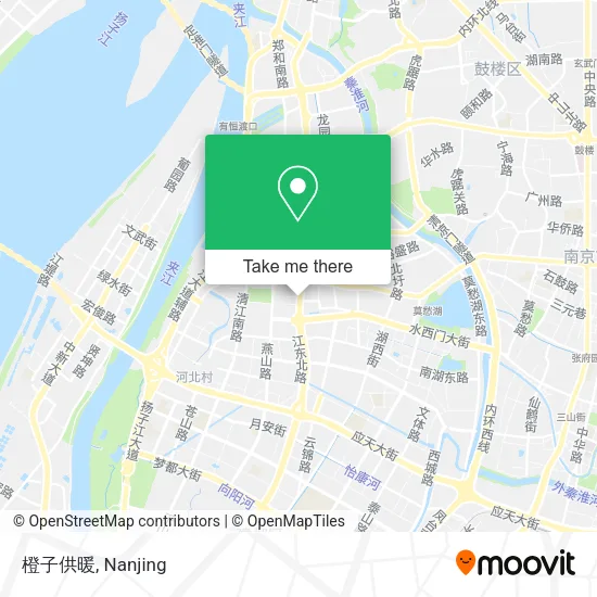 橙子供暖 map