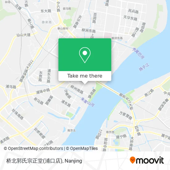 桥北郭氏宗正堂(浦口店) map