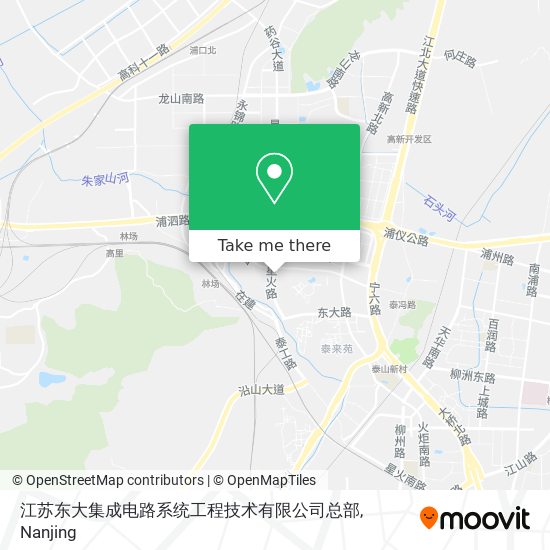 江苏东大集成电路系统工程技术有限公司总部 map