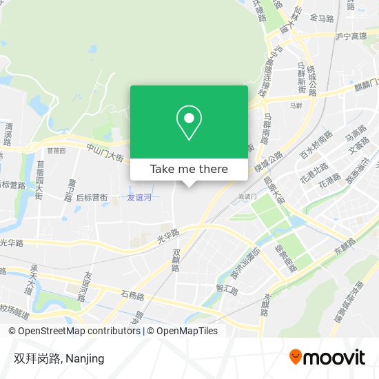 双拜岗路 map