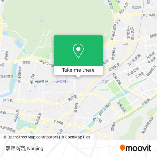双拜岗西 map